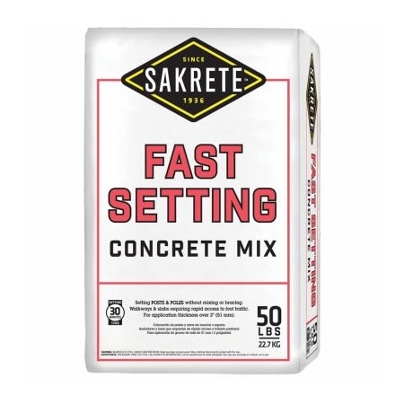 Sakrete Bonsal American #11050 50Lb Sakr Fast Conc Mix 65305535